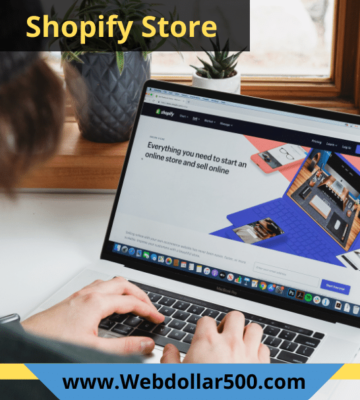 Shopify Store + Free SEO